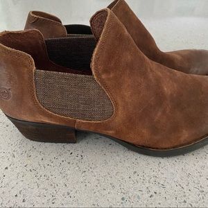 Born Brown Ankle Boots
